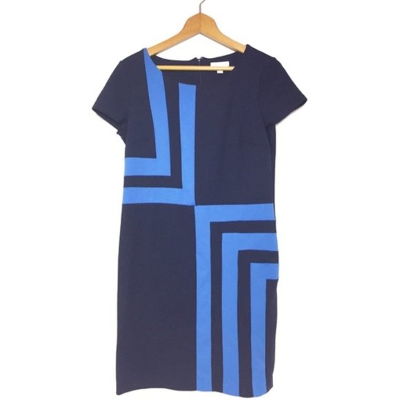 New York & Company Dresses & Skirts - $8 SALE New York & Co Stretch Color Block Dress SZ M